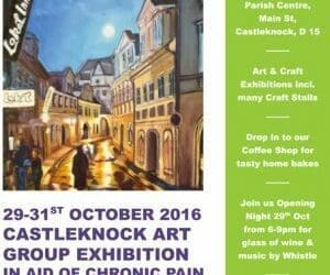 ARTS & CRAFT EXHIBITION IN AID OF CHRONIC PAIN IRELAND & PIETA HOUSE