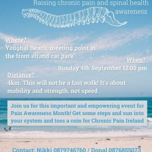 YOUGHAL BEACH WALK FOR CHRONIC PAIN
