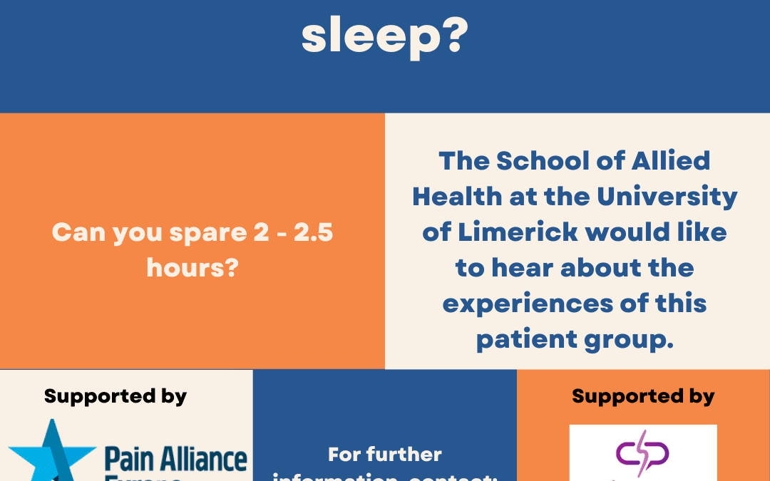 Research: Chronic Pain & Disordered Sleep