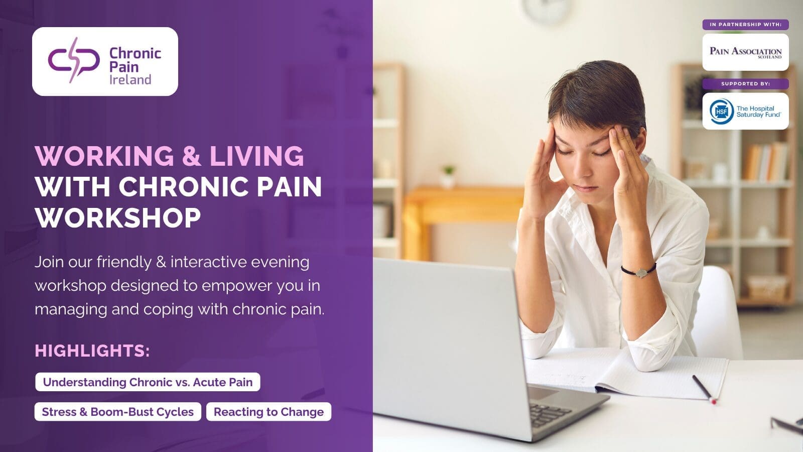 Working & Living with Chronic Pain Workshop