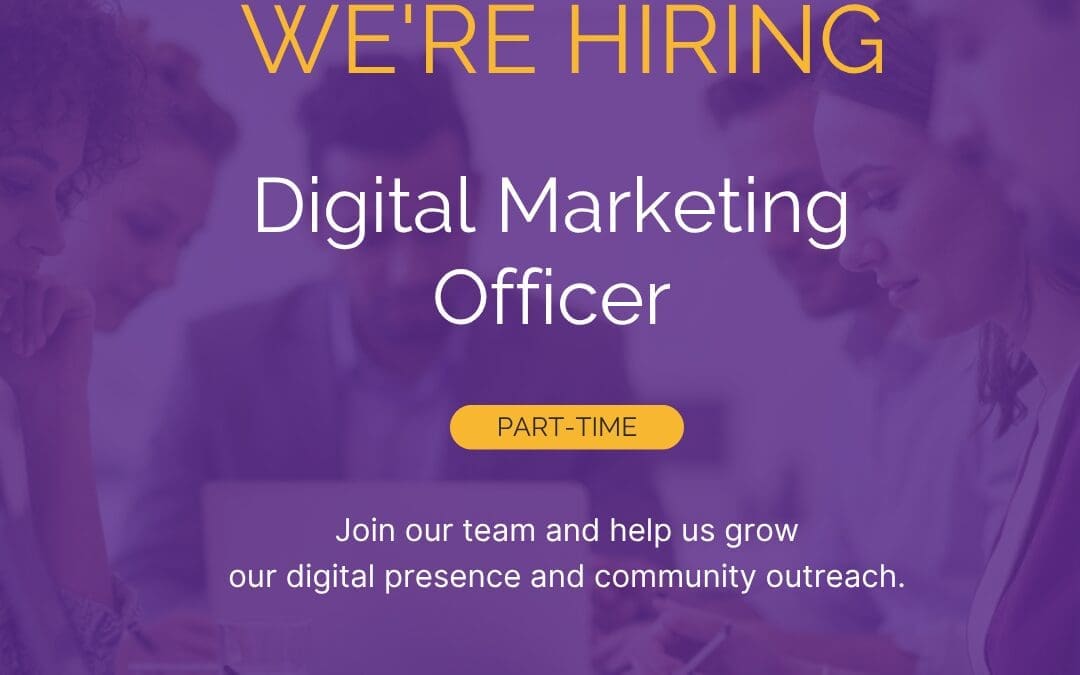 We’re hiring: Digital Marketing Officer – Join our Team